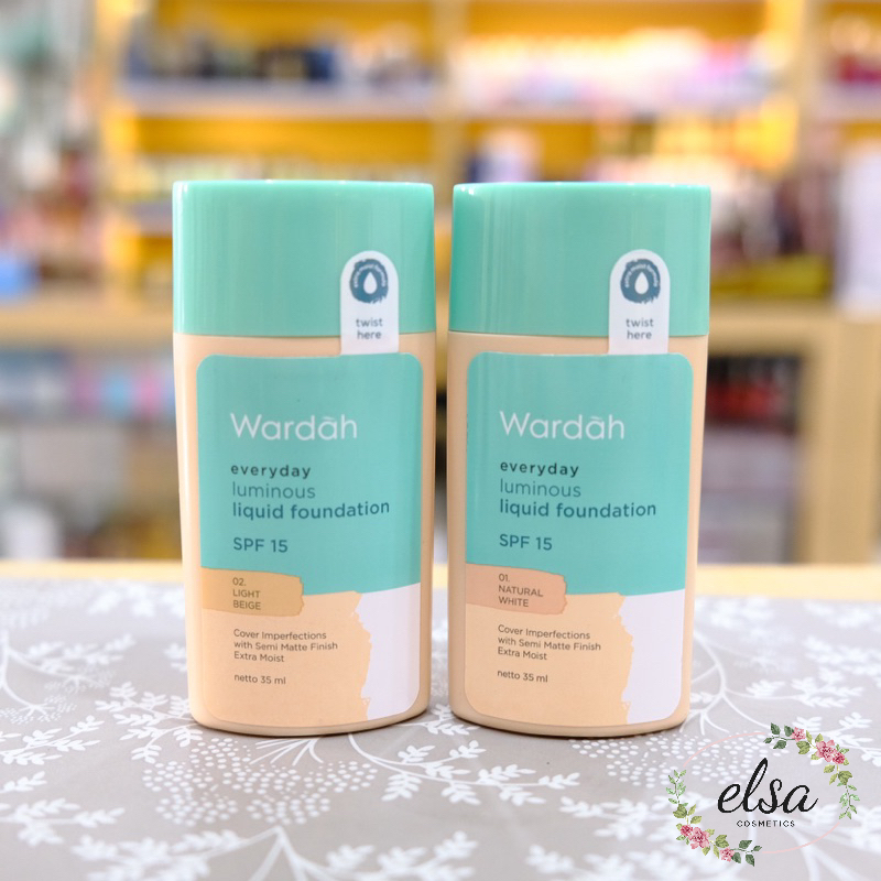 Wardah Everyday Luminous Liquid Foundation