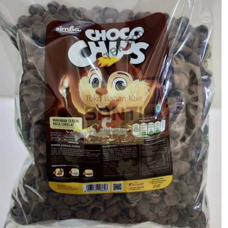 Simba | Choco Chips Chocolate Coco Crunch | 475 Gram (Repack)