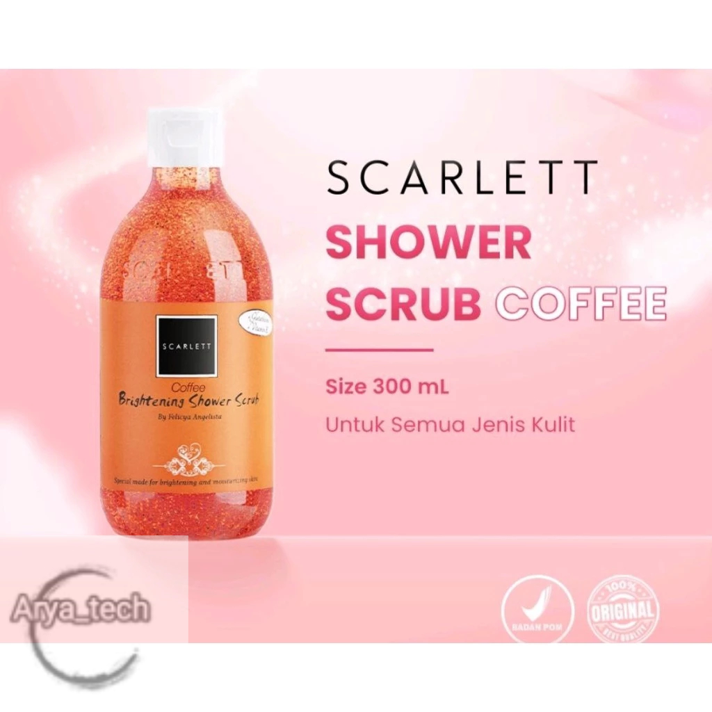 Scarlett Shower Scrub Size 300ml