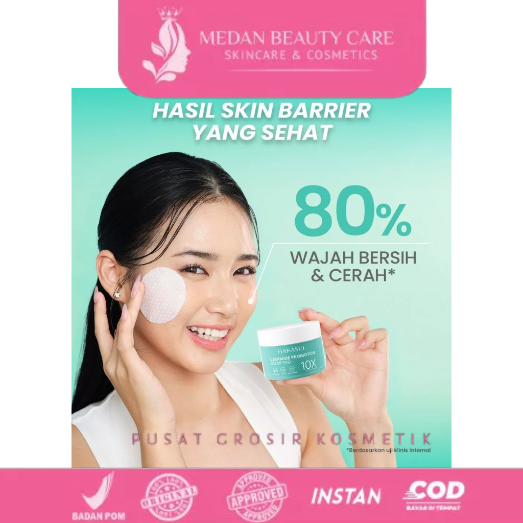 Hanasui Ceramide Probiotic Clear Pad
