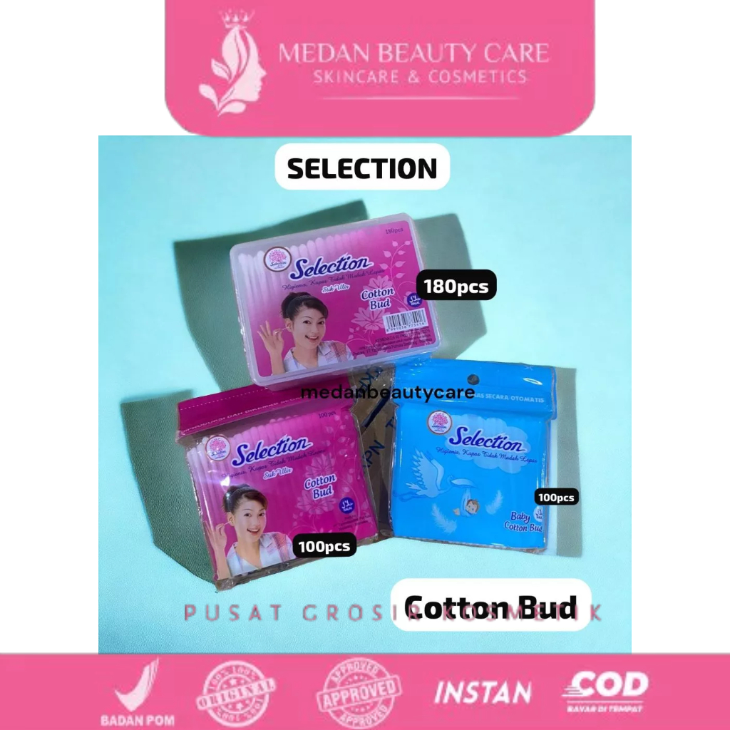 Selection Stik Ulir Cotton Bud