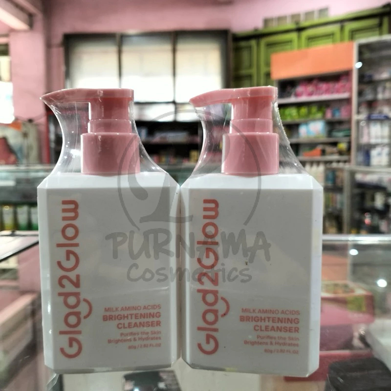Glad2glow brightening cleanser