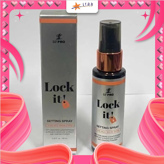 * STAR * Lt pro lock it! setting spray 60ml | setting spray