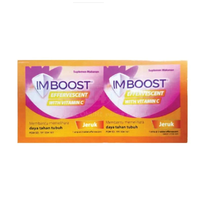 IMBOOST EFFERVESCENT JERUK STRIP 2 TABLET