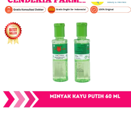 MINYAK KAYU PUTIH CAP LANG 60ML