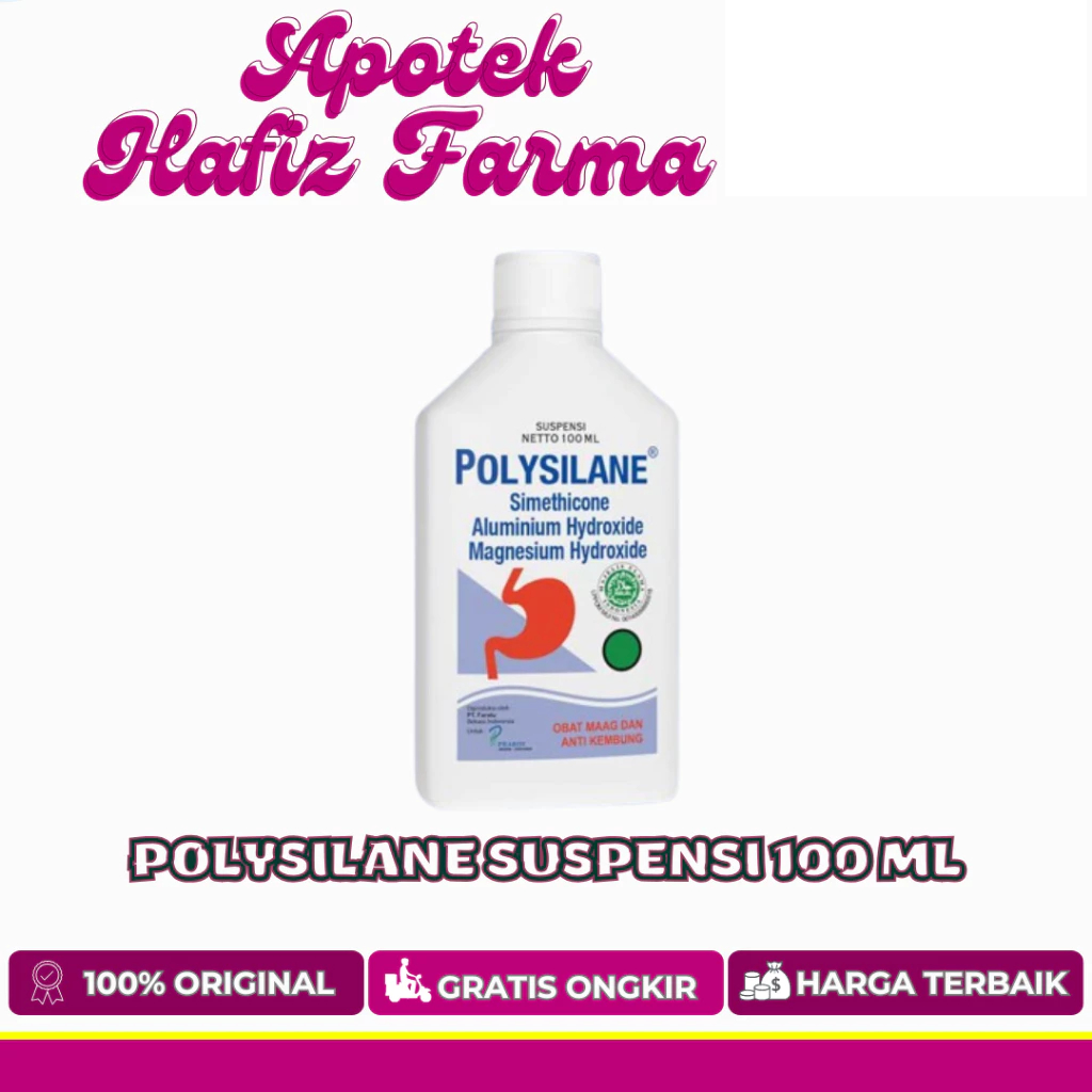 POLYSILANE SIRUP 1 BOTOL @ 100 ML