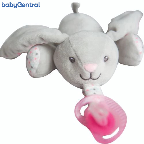 Bubble Pacifier Holder - Bella the Bunny