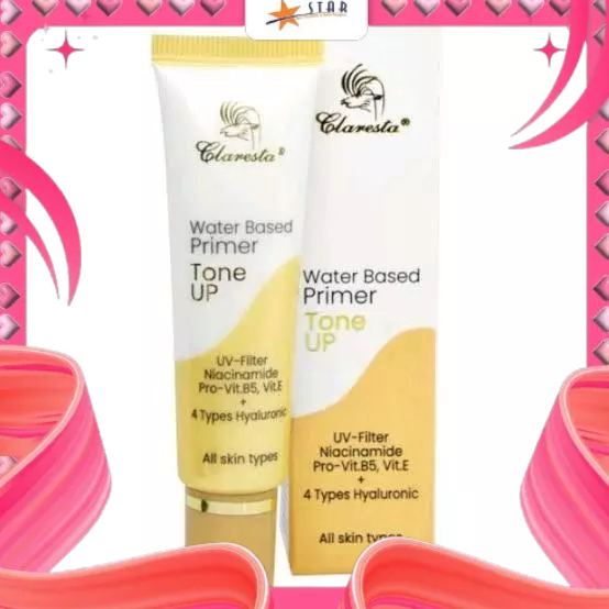 * STAR * Claresta Primer Tone Up Water Based