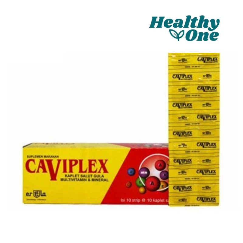 CAVIPLEX MULTIVITAMIN 1 STRIP 10 CAPSUL