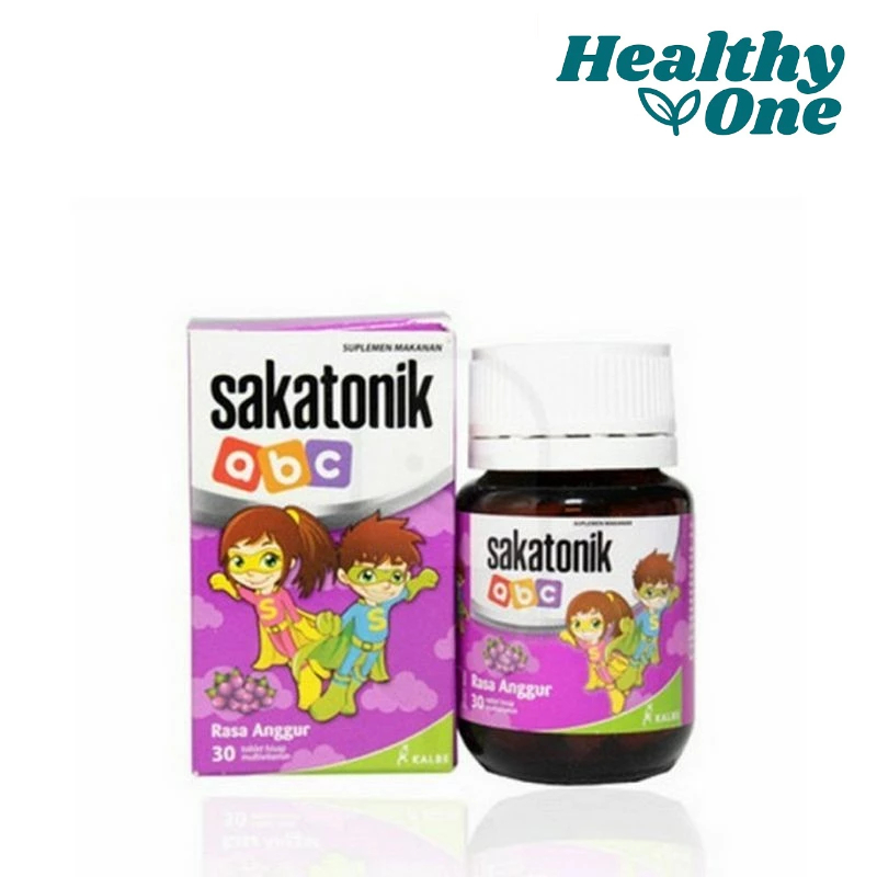 SAKATONIK ABC ANGGUR 1 BOTOL 30 TABLET