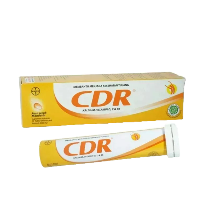 CDR RASA JERUK MANDARIN 15 TABLET