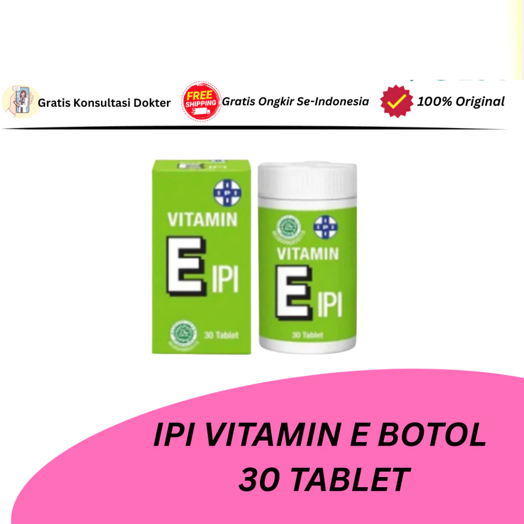 IPI VITAMIN E BOTOL 30 TABLET