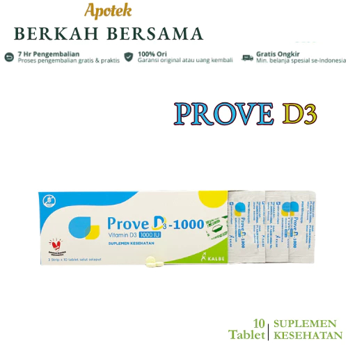 PROVE D3-1000IU 1 BOX 3 STRIP