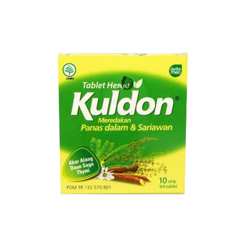 KULDON SARIAWAN 1 STRIP 4 TABLET
