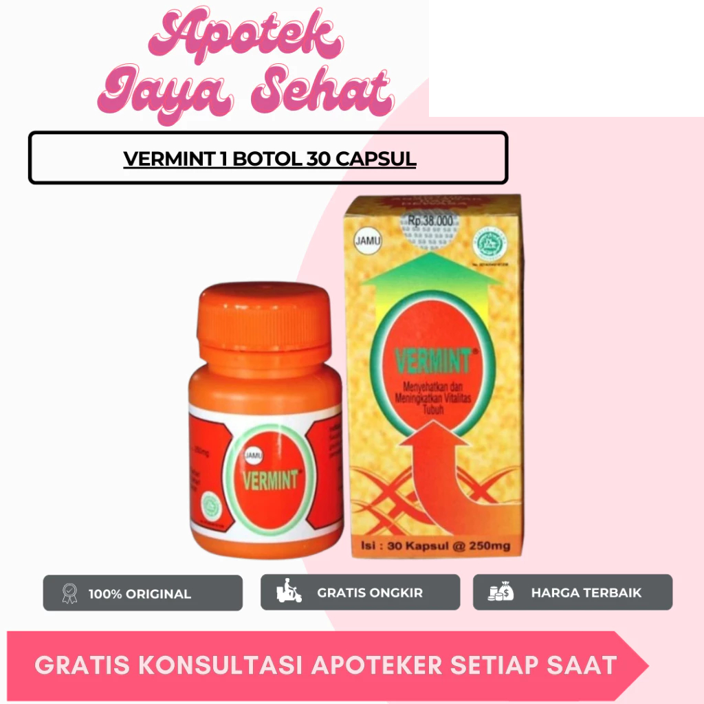 VERMINT 1 BOTOL 30 CAPSUL