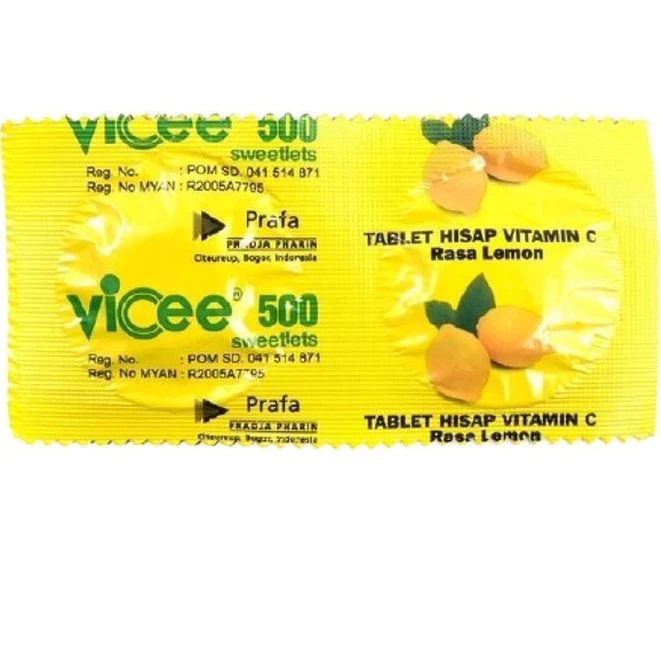 VICEE LEMON 1 STRIP 2 TABLET