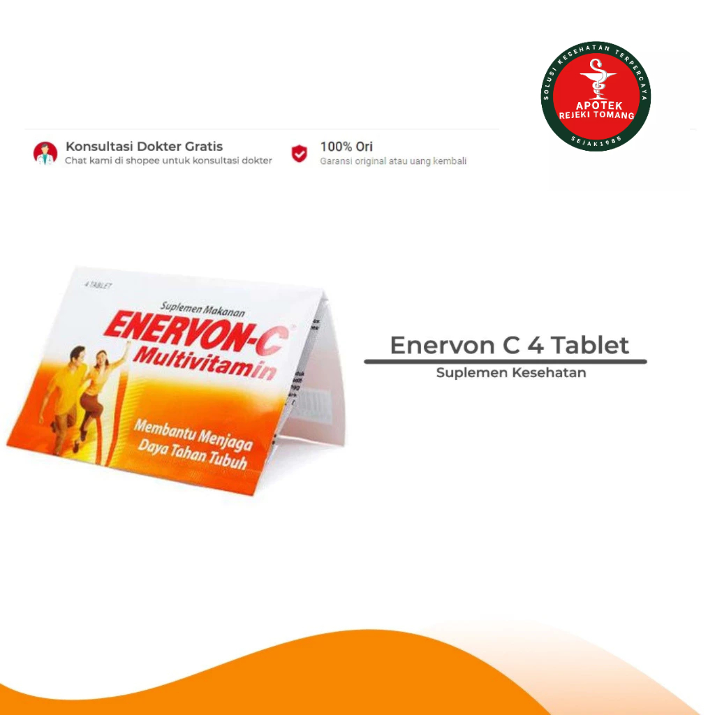 ENERVON C 1 STRIP 4 TABLET