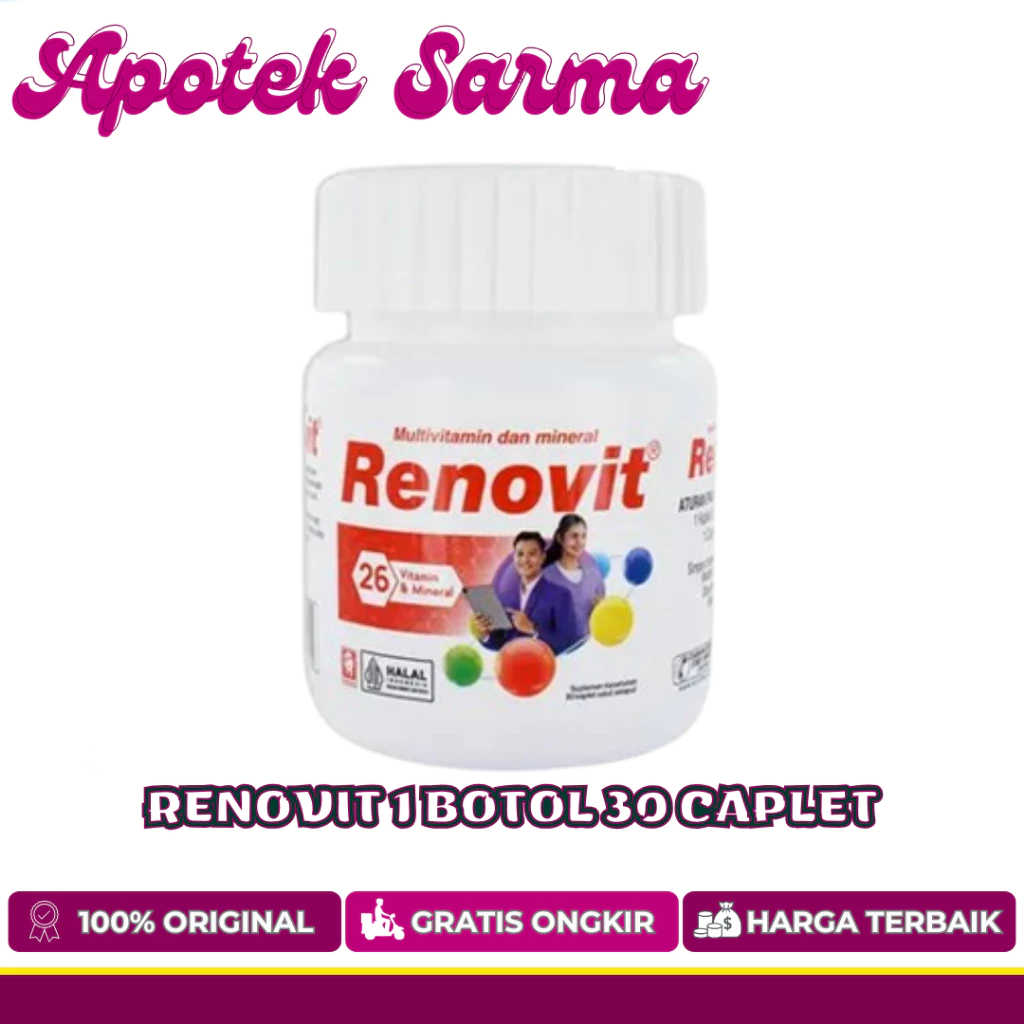 RENOVIT 1 BOTOL 30 CAPLET