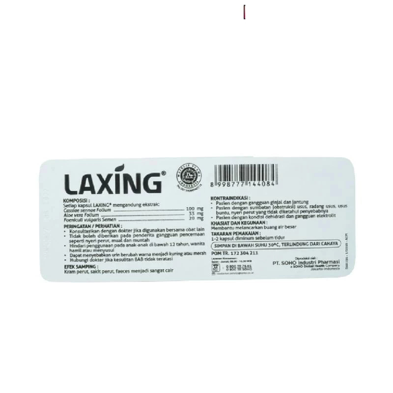 LAXING 1 BLISTER 10 CAPSUL