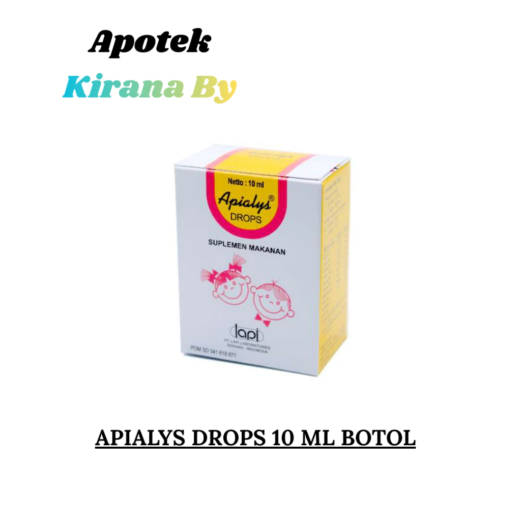 APIALYS DROPS 10 ML BOTOL