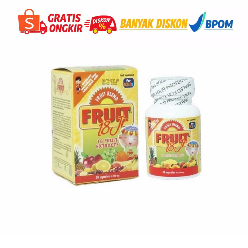Fruit 18 Jr 30 Kapsul
