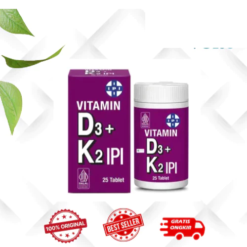 IPI VITAMIN D3 +K2 25 TAB