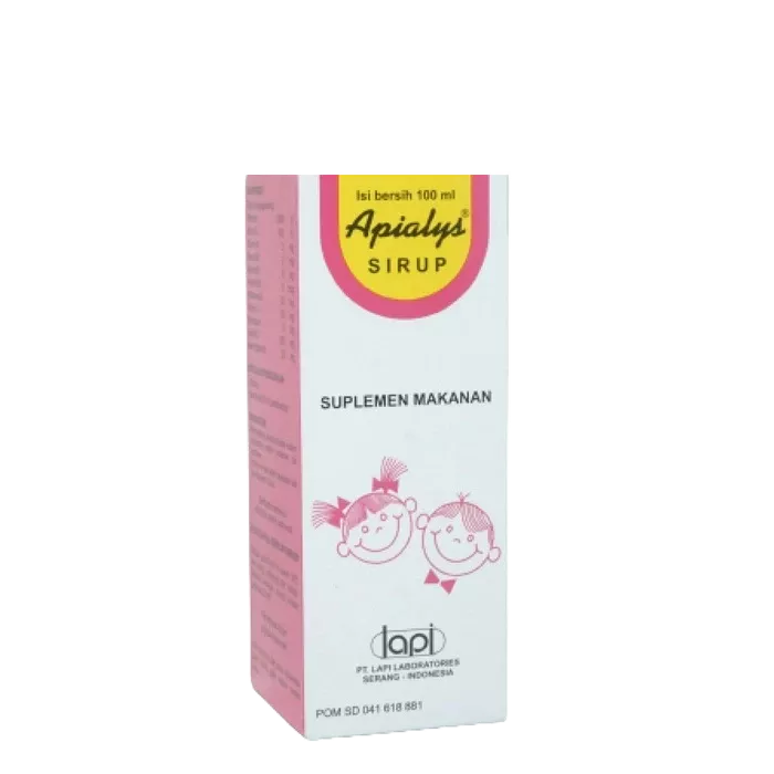 APIALYS SIRUP BOTOL 100 ML