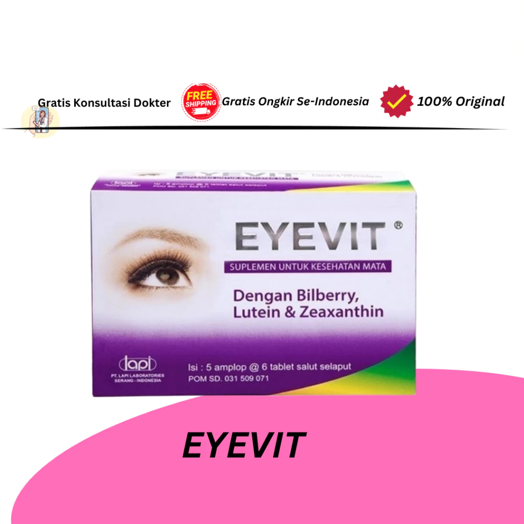 EYEVIT 1 STRIP ISI 6 TABLET