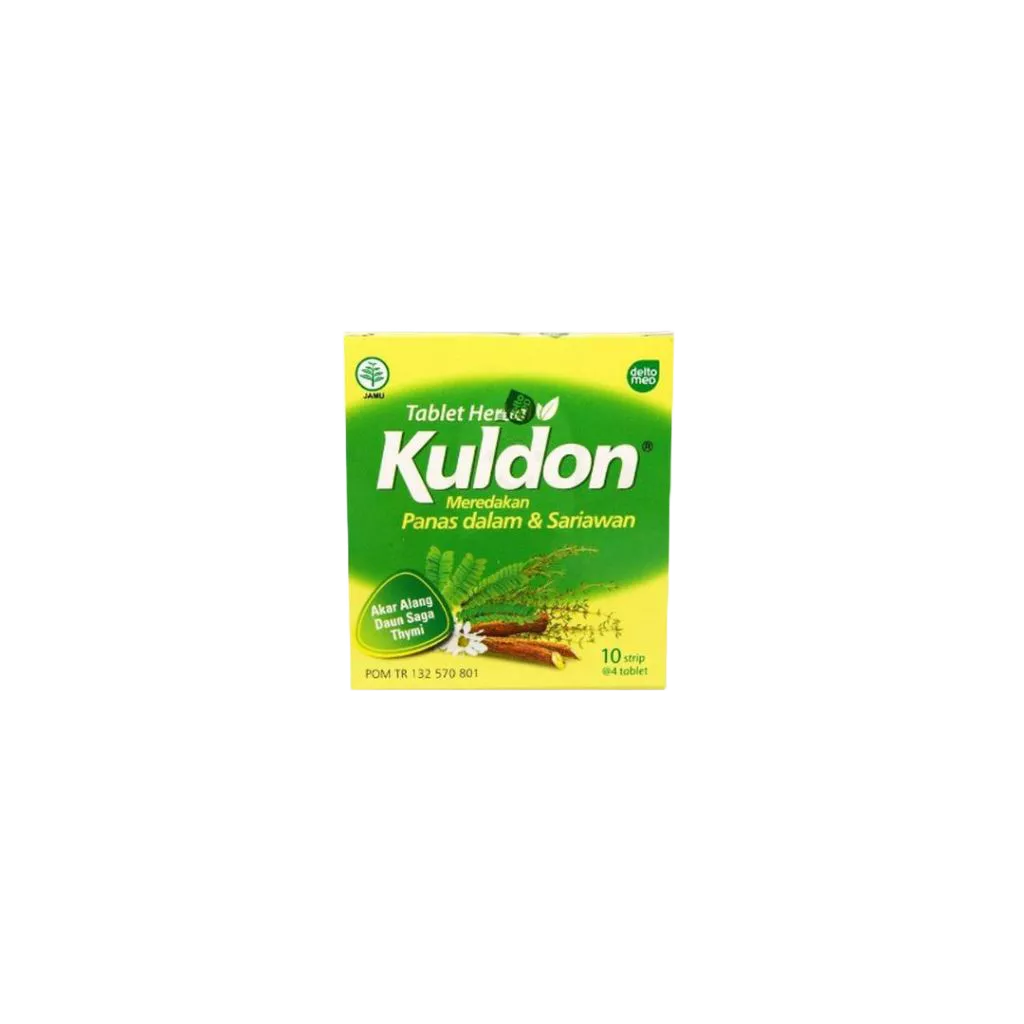 KULDON SARIAWAN 1 STRIP 4 TABLET