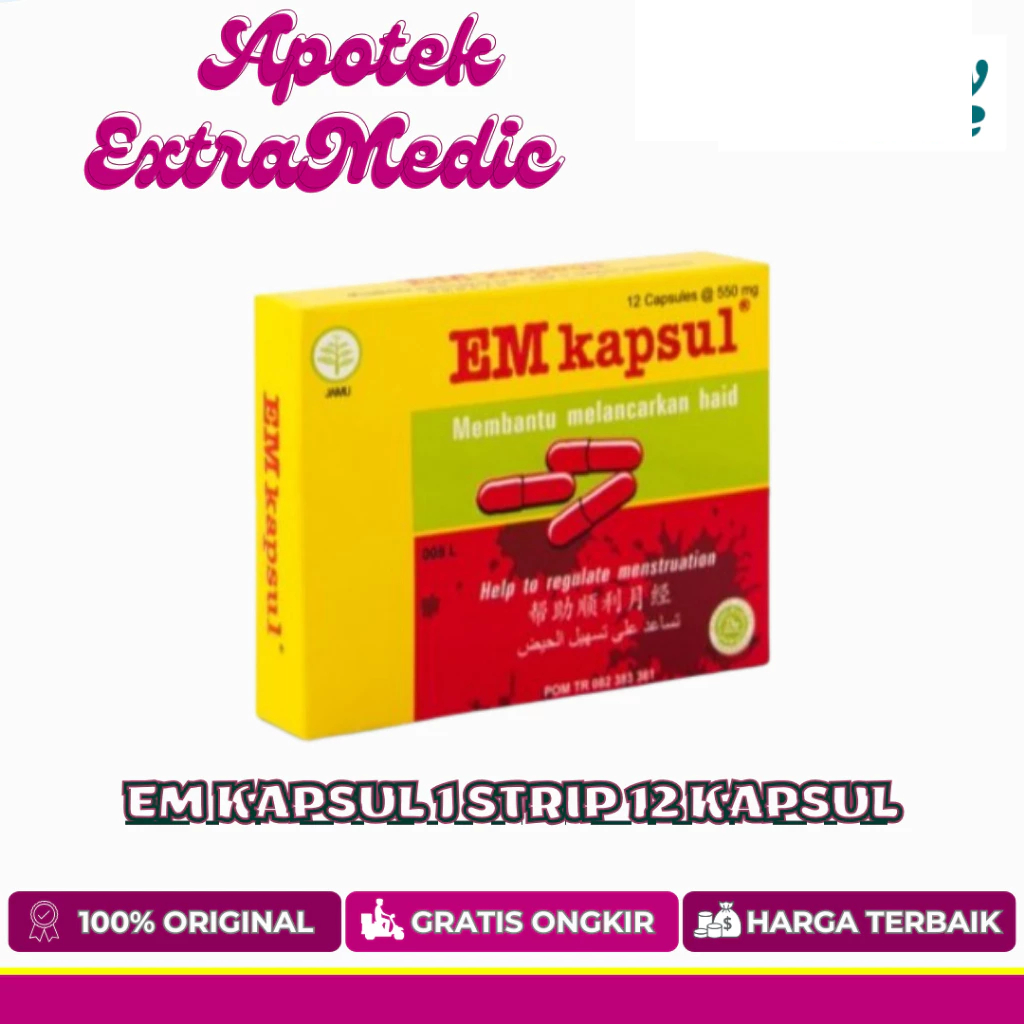 EM KAPSUL 1 STRIP 12 KAPSUL