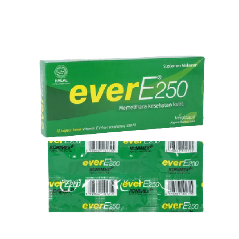 EVER E 250 IU ( 1 BOTOL ISI 30 SOFT CAPSULE)