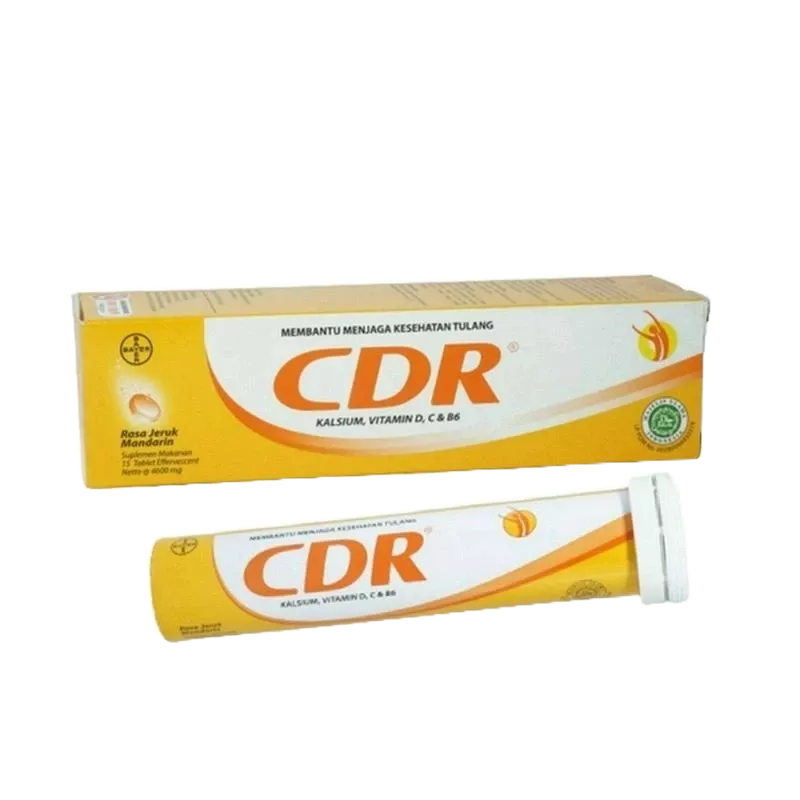 CDR RASA JERUK MANDARIN 15 TABLET