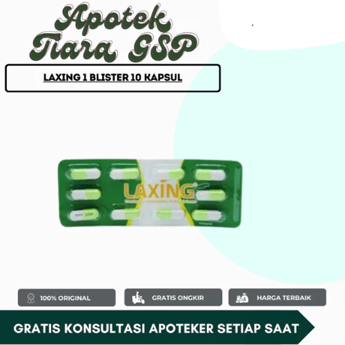 LAXING 1 BLISTER 10 KAPSUL