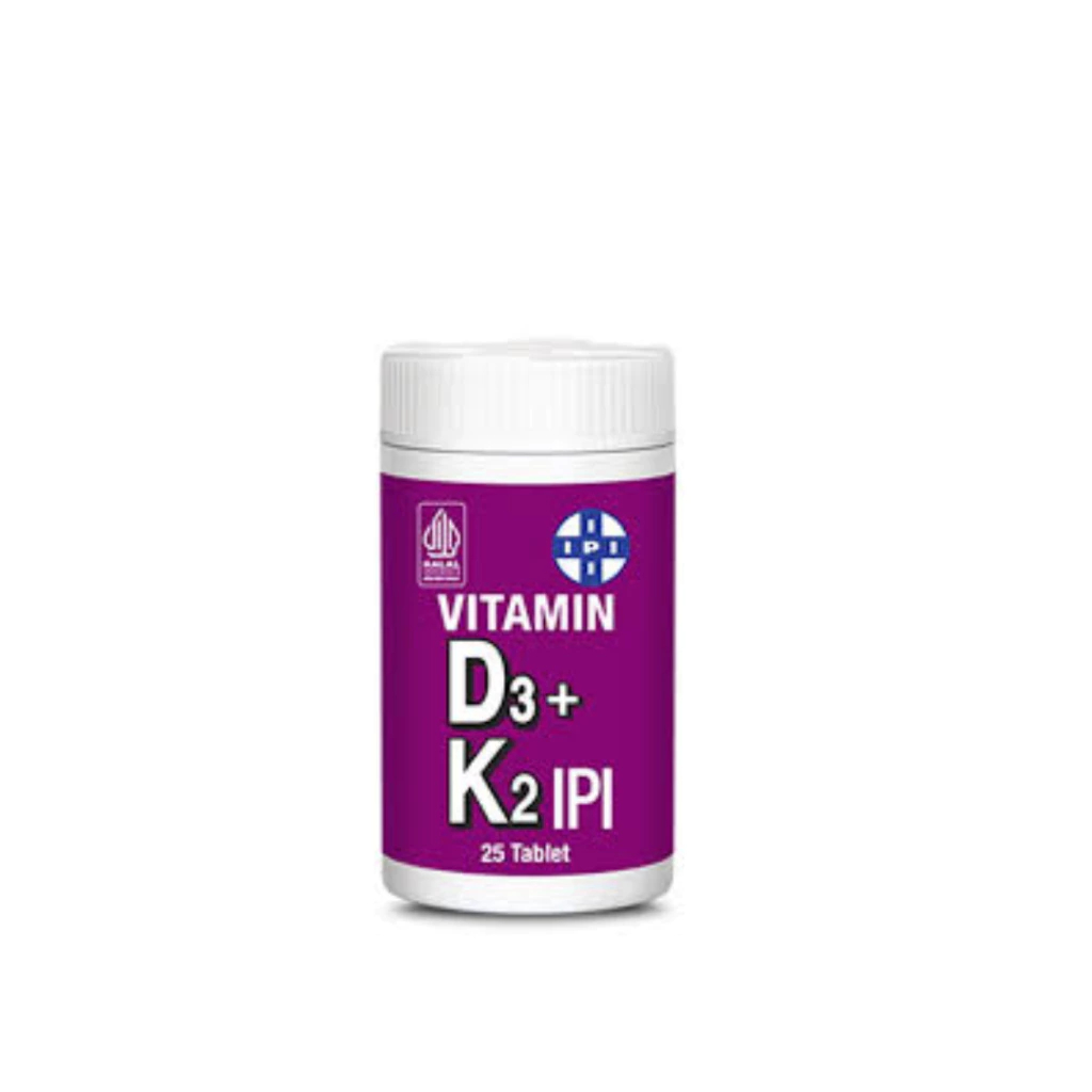 IPI VITAMIN D3 +K2 25 TAB