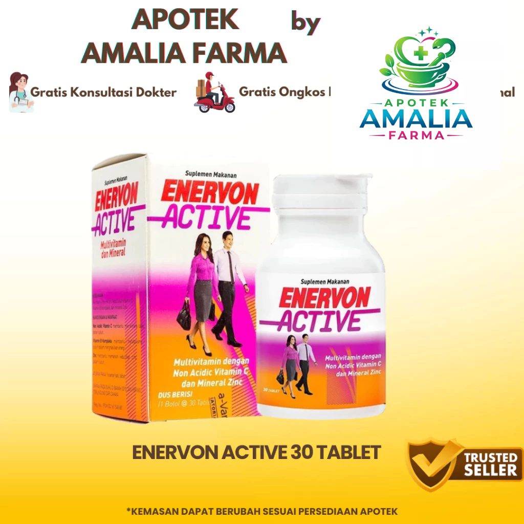 ENERVON ACTIVE 1 BOTOL 30 TABLET