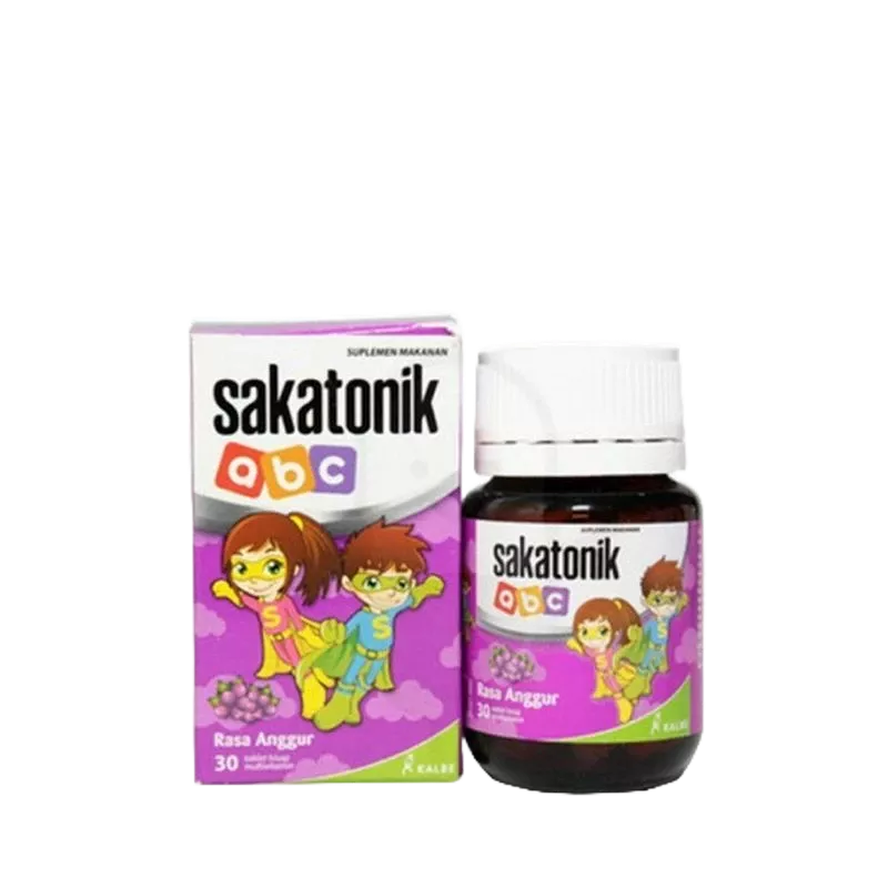 SAKATONIK ABC ANGGUR 1 BOTOL 30 TABLET