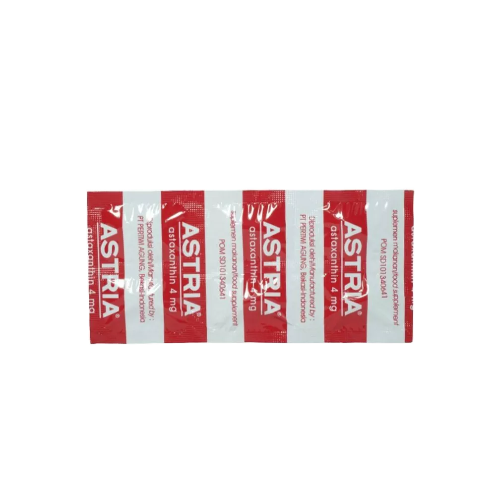 ASTRIA ASTAXANTHIN 4MG 4 KAPSUL