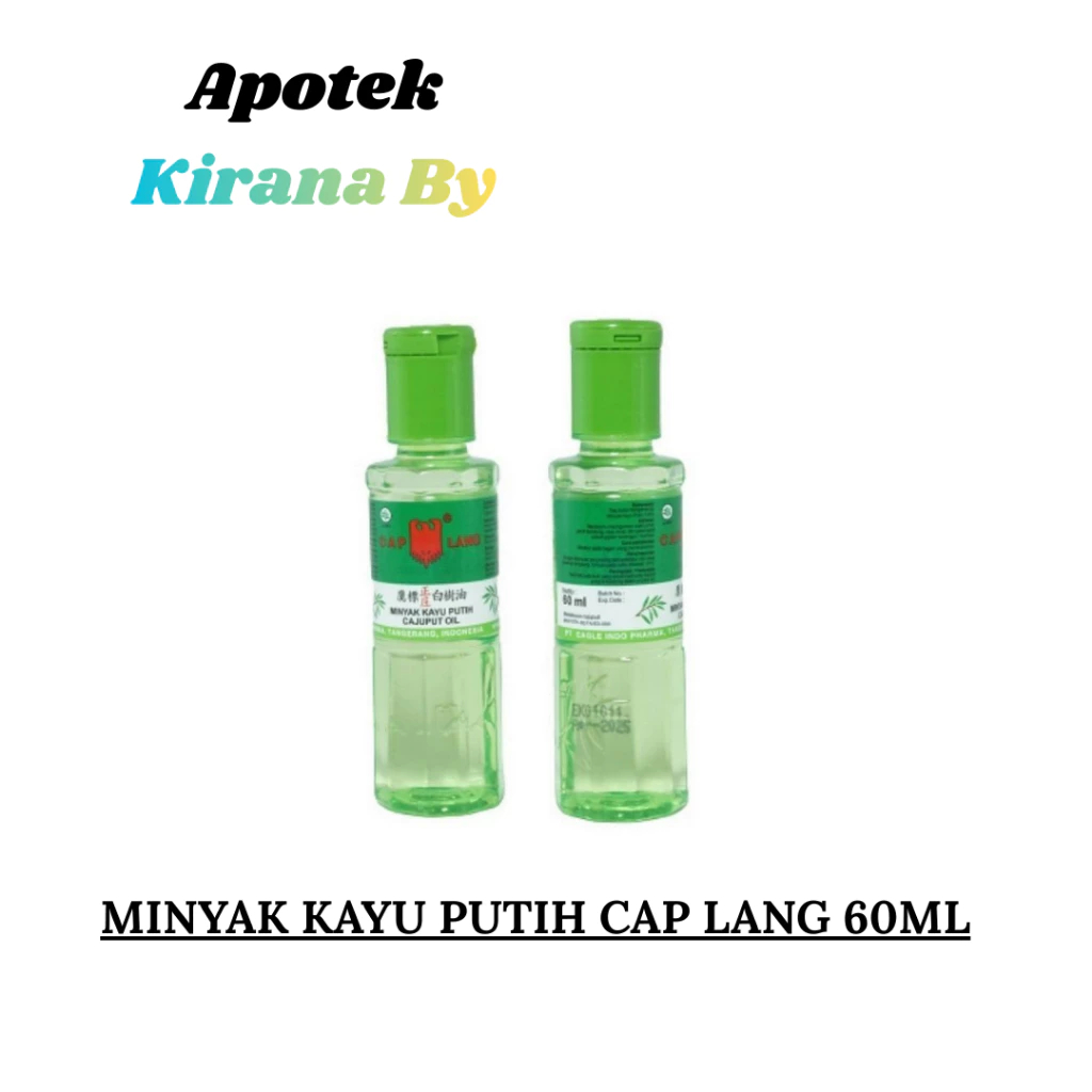 MINYAK KAYU PUTIH CAP LANG 60ML