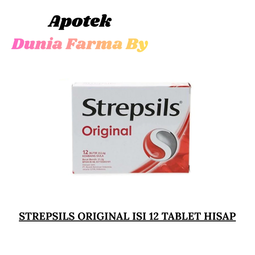 STREPSILS ORIGINAL ISI 12 TABLET HISAP