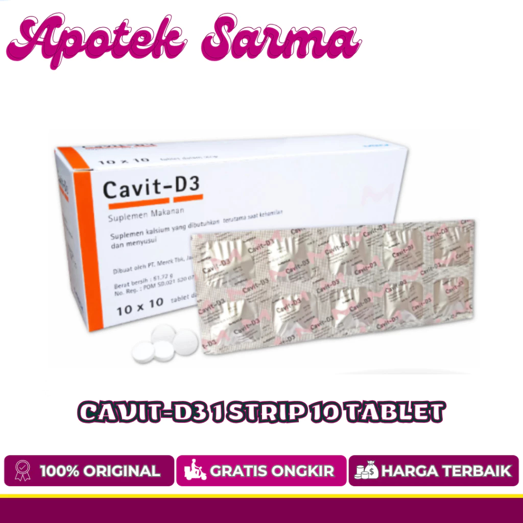 CAVIT-D3 1 STRIP 10 TABLET
