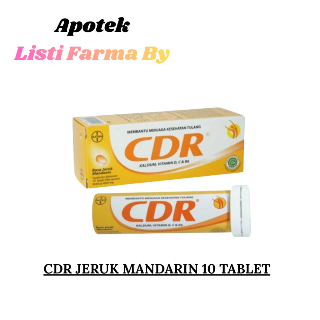 CDR JERUK MANDARIN 10 TABLET