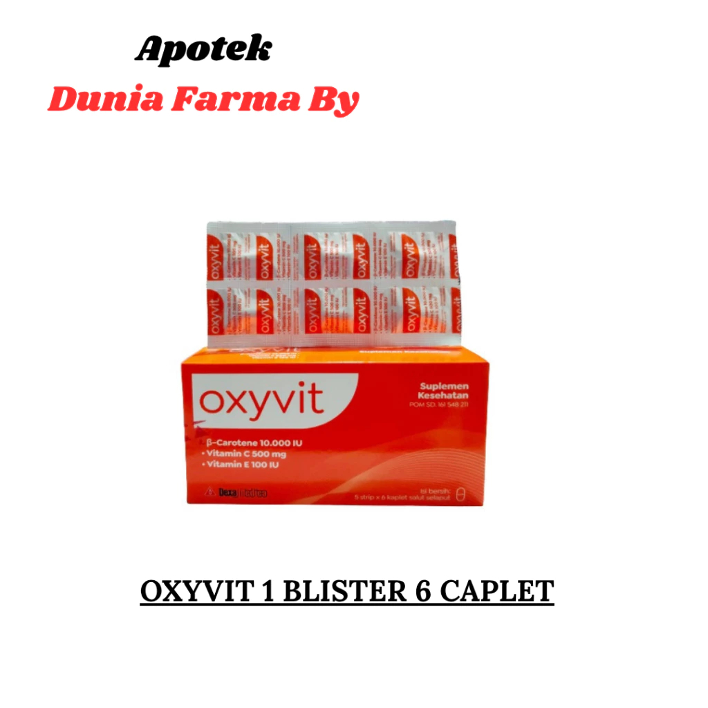 OXYVIT 1 BLISTER 6 CAPLET