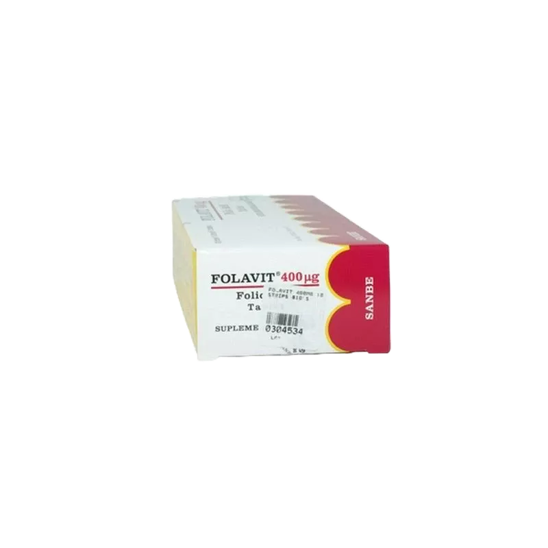 FOLAVIT 400MG 1 STRIP 10 TABLET