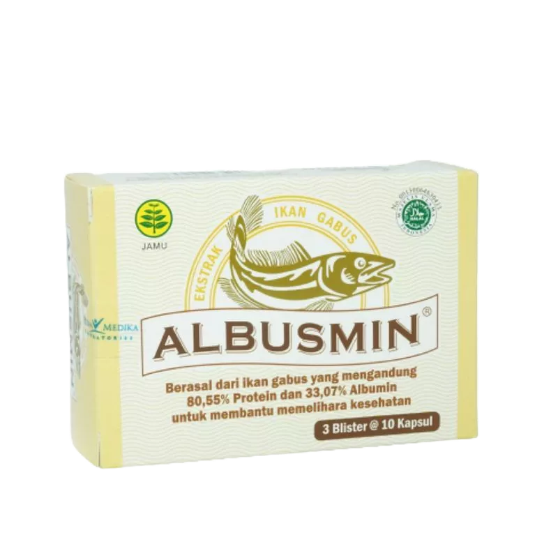 ALBUSMIN 3 BLISTER 10 KAPSUL