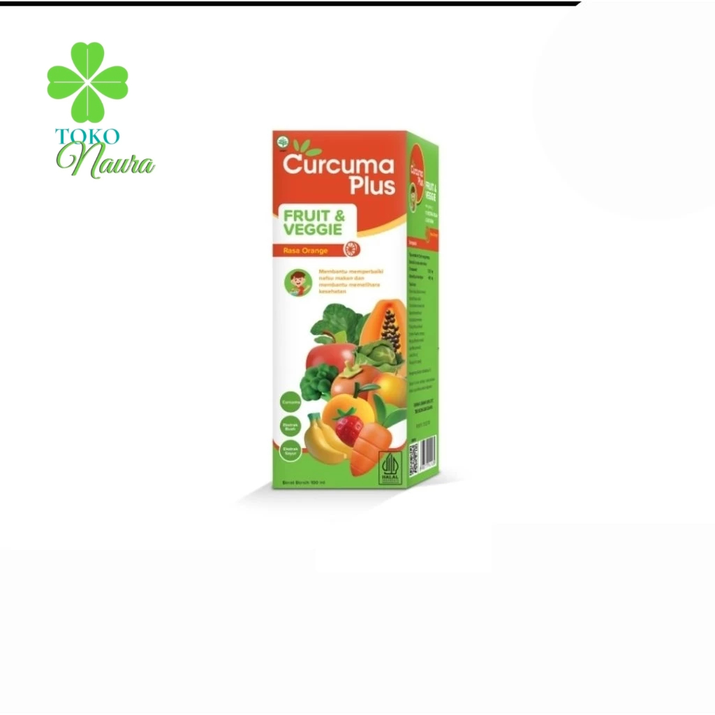 CURCUMA PLUS FRUIT & VEGGIE RASA ORANGE 100ML