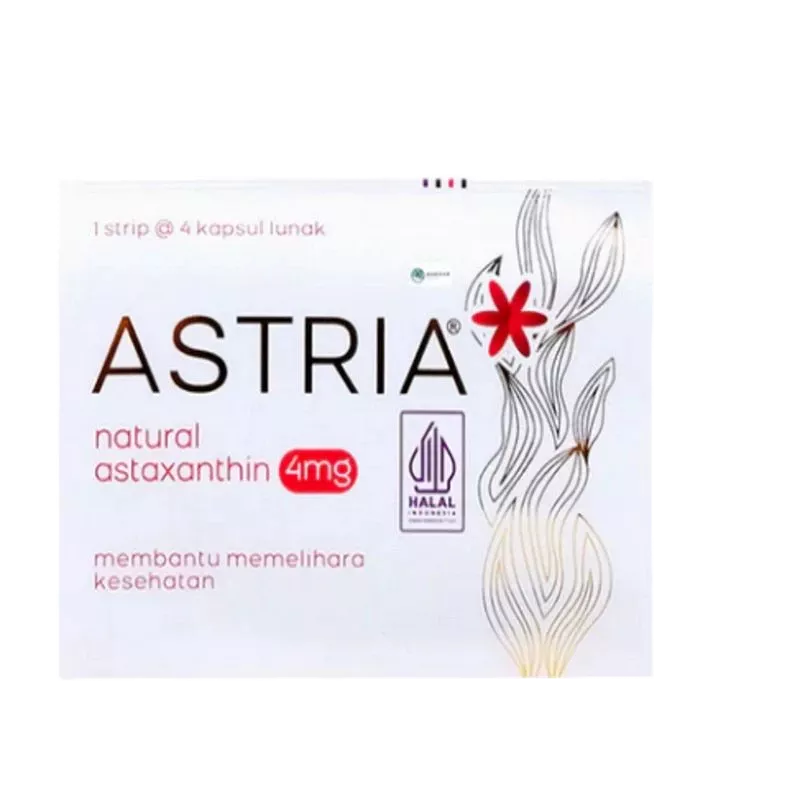 ASTRIA ASTAXANTHIN 4MG 4 KAPSUL