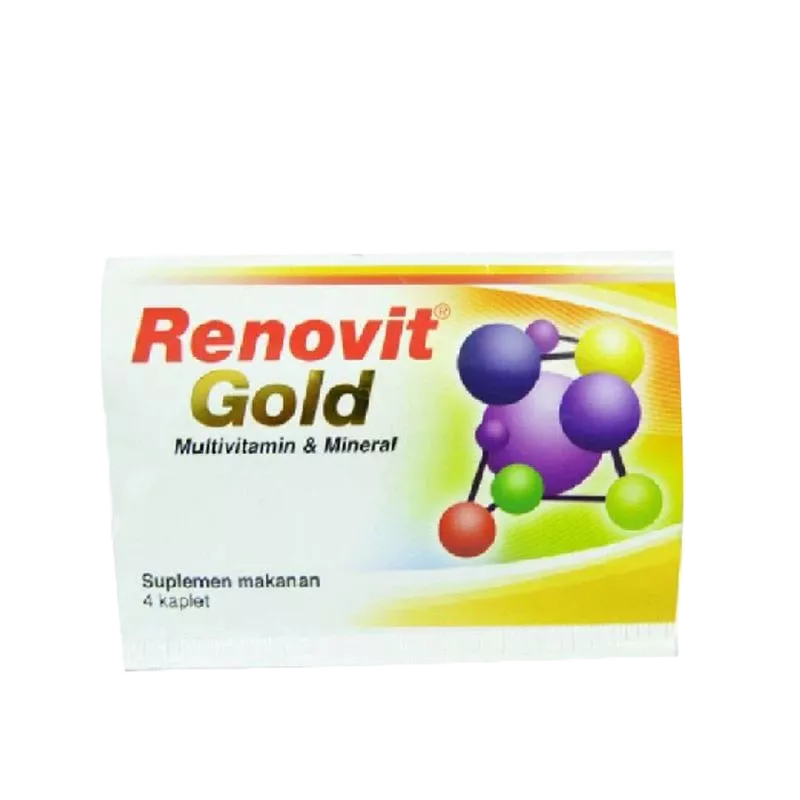 RENOVIT GOLD STRIP 4 KAPLET