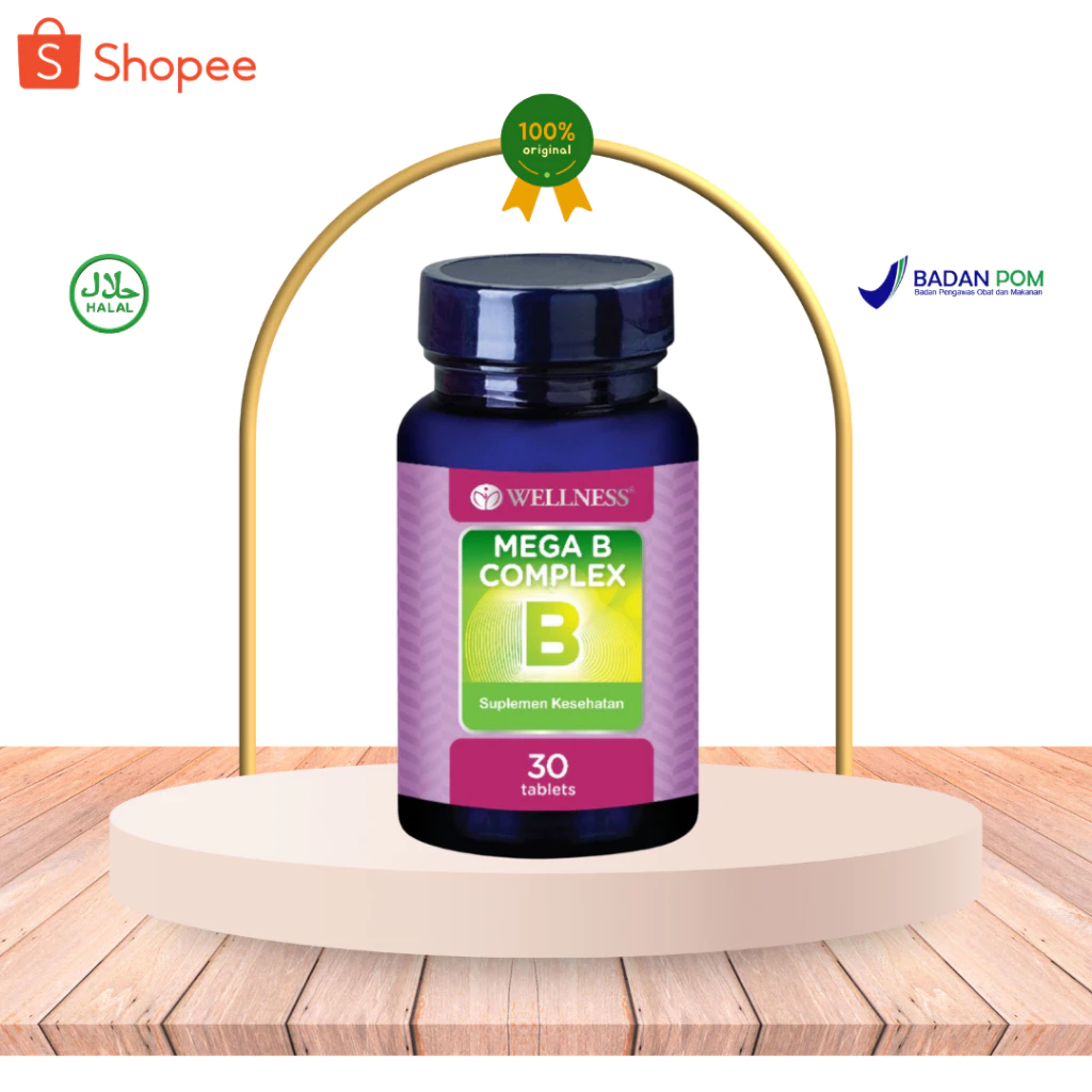 WELLNESS MEGA B COMPLEX 30 TABLET