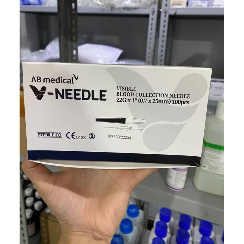 Needle Flashback 22.Vacutainer Isi 100 Pcs