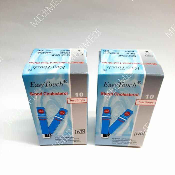 STRIP COLESTEROL EASY TOUCH ( isi 10 )
